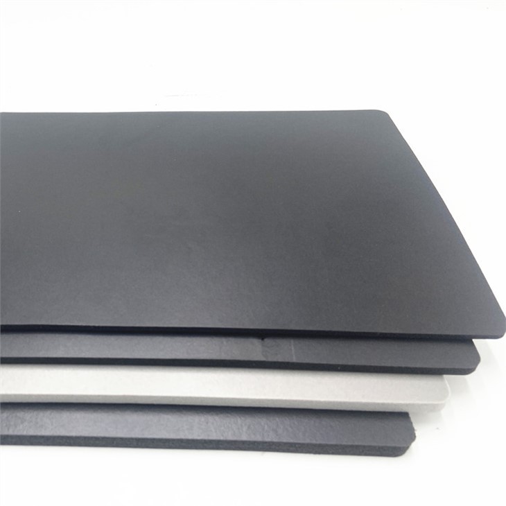 Self-extinguishing PVC foam